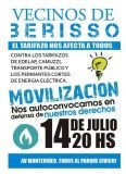 Berisso se suma al cacerolazo por el "No al Tarifazo" de este jueves Berisso se suma al cacerolazo por el "No al Tarifazo" de este jueves