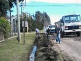 Trabajos de mantenimiento por la Delegación II de Berisso