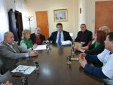 Nedela se reunió con referentes de ATE y SUTEBA local
