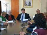 Nedela se reunió con referentes de ATE y SUTEBA local