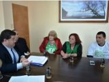 Nedela se reunió con referentes de ATE y SUTEBA local