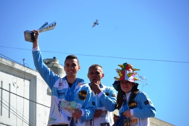 Los Campeones Mundiales de Taekwon-Do fueron agasajados