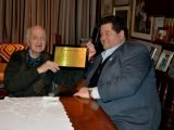 Reconocimiento a Rodolfo Fabris por su labor como miembro de la Comisión Pro Autonomía Municipal