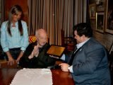 Reconocimiento a Rodolfo Fabris por su labor como miembro de la Comisión Pro Autonomía Municipal