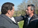 El intendente Nedela recorrió el predio en el que se licitaron obras para la construcción de viviendas del Pro.Cre.Ar