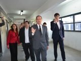 El ministro de Educación Bullrich recorrió el Ex Sanatorio de la Carne de Berisso