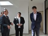 El ministro de Educación Bullrich recorrió el Ex Sanatorio de la Carne de Berisso