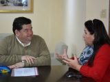 El Municipio entregó un subsidio a la cantante Ana Lía Aloro