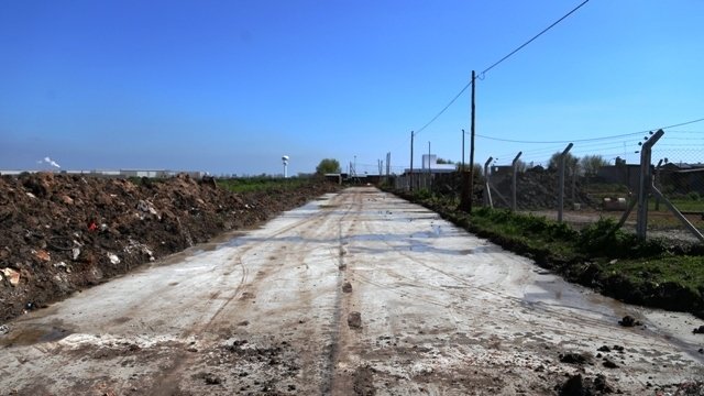 Pavimentación de accesos a barrios Coven y UOM