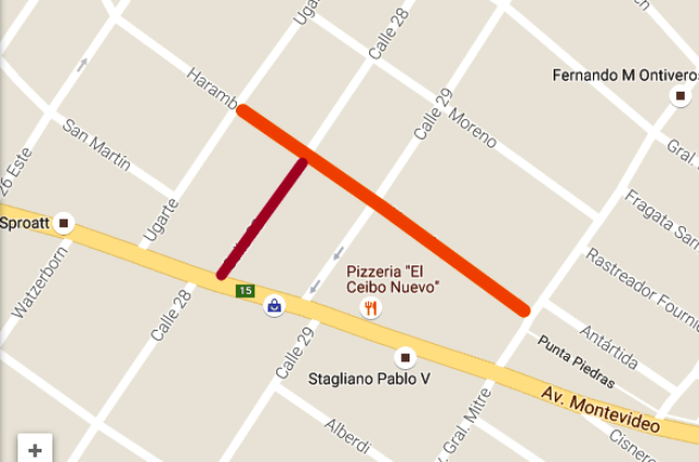 Llamado a licitación pública: pavimentación de la calle 171 de 27 a 30 y calle 28 de Montevideo a 171