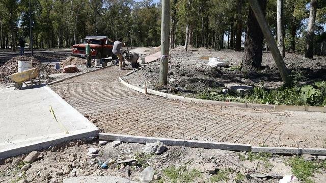 Avances del Parque del Bicentenario de El Dique