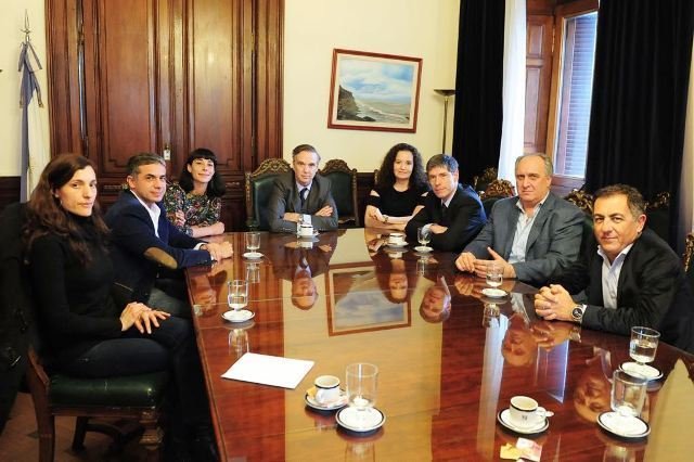 El PJ Platense se reunió con el Senador Pichetto