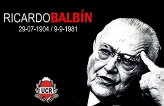 Acto Homenaje al Doctor Ricardo Balbín en Berisso