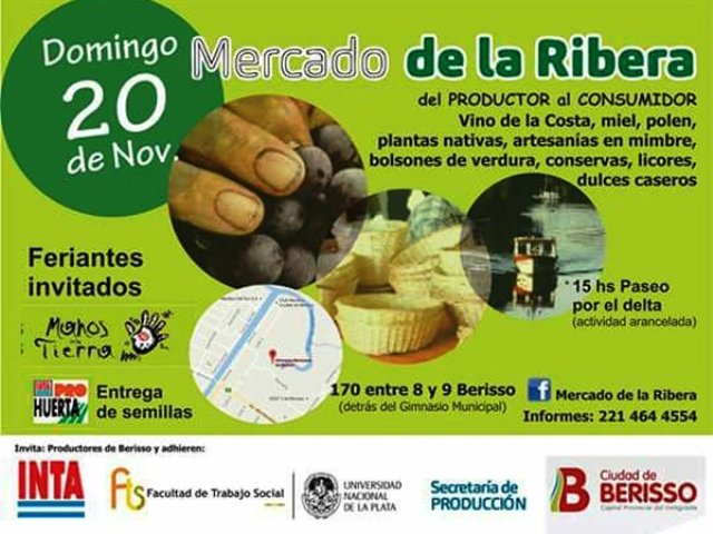 El domingo 20 abre sus puertas el Mercado de la Ribera