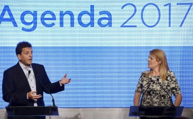 A un paso de concretar la alianza, Massa y Stolbizer cerraron el año juntos
