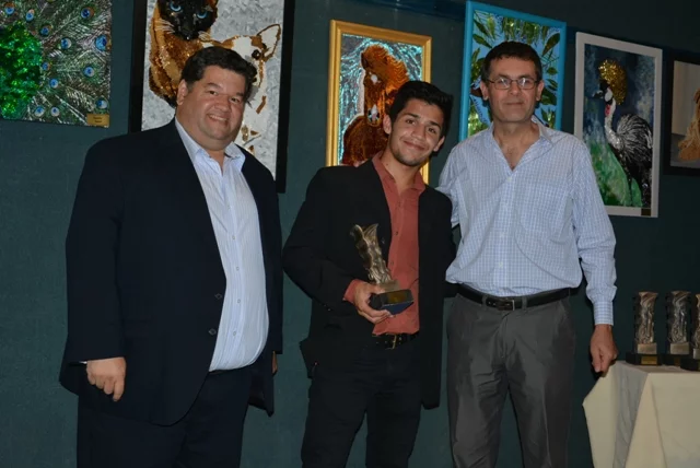 Galardonados de los "Premios Daniel Román" a la cultura 2016 em Berisso