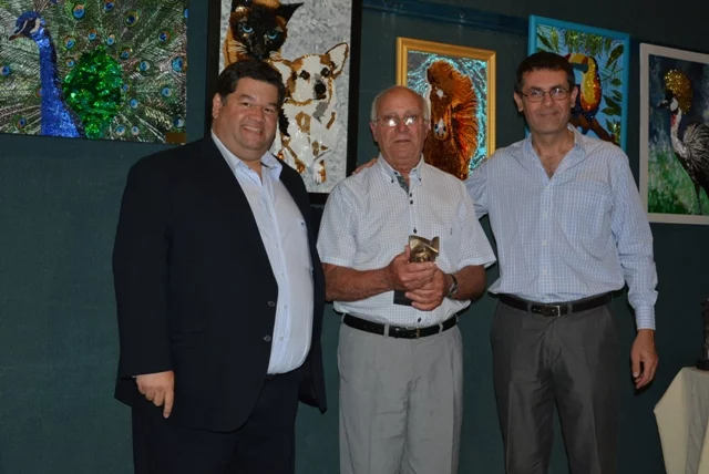 Galardonados de los "Premios Daniel Román" a la cultura 2016 em Berisso
