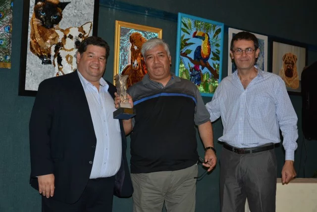 Galardonados de los "Premios Daniel Román" a la cultura 2016 em Berisso