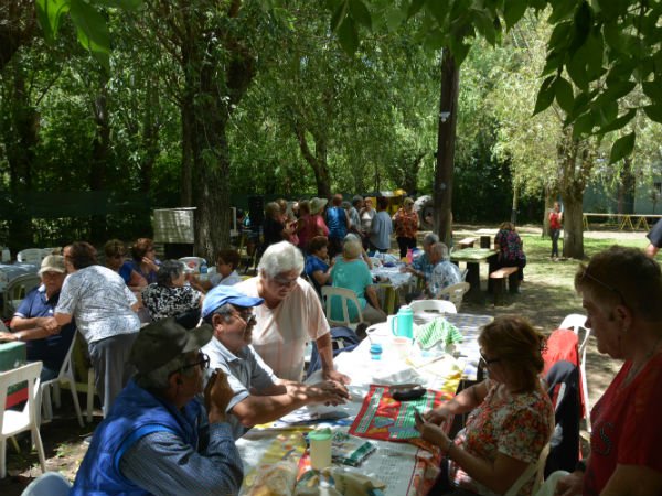 Inicio de la Colonia de vacaciones para Adultos mayores