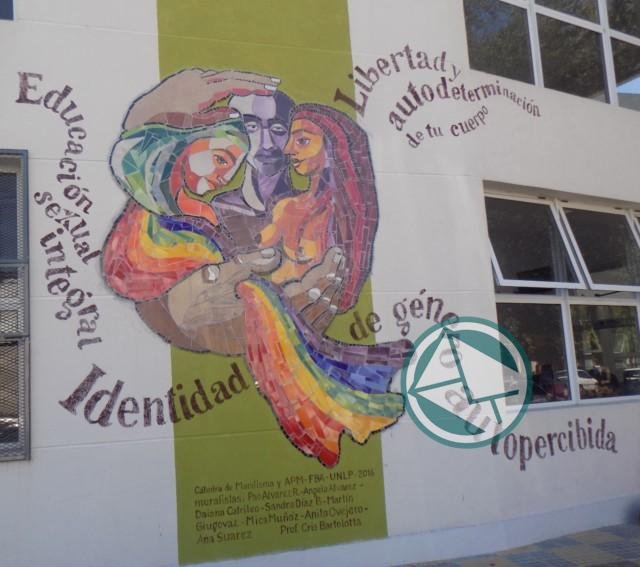 Mural de Salud Sexual Integral desde un enfoque de Derecho en el Hospital Gutiérrez
