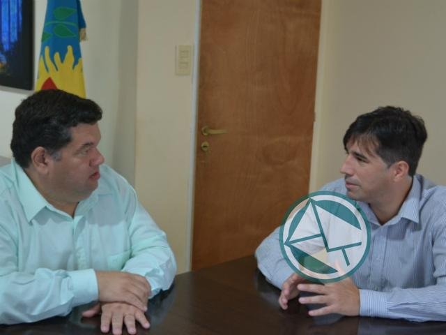 Nedela recibió a su par de General Viamonte, Franco Flexas