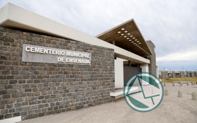 Avance de obras en el Cementerio Municipal de Ensenada