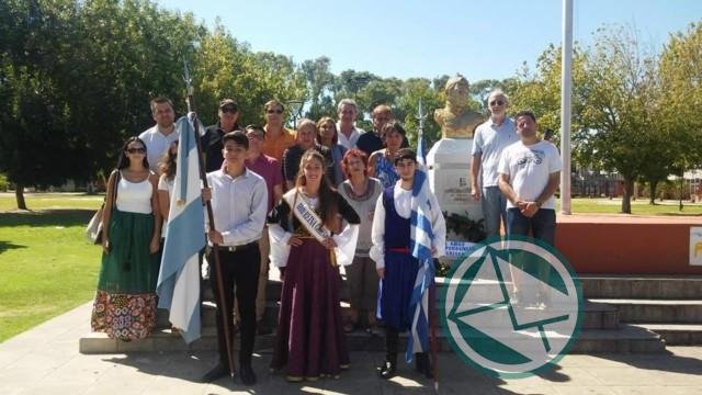 Acto por el 196º Aniversario de la Independencia de Grecia