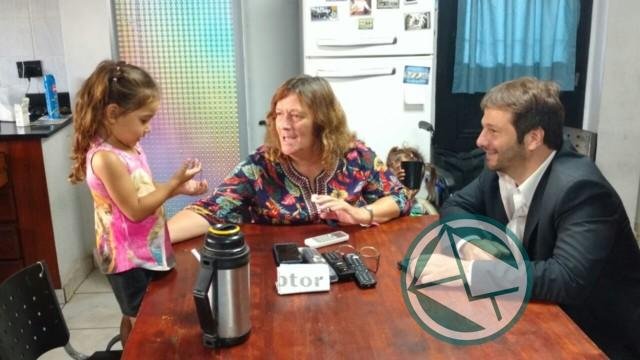 García visitó el hogar "Ángel Azul": "El Estado debe brindar mayores recursos a estas instituciones"