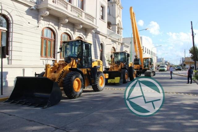 Tres nuevas maquinarias en el Municipio de Ensenada
