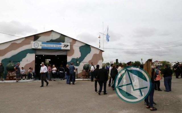 Acto oficialista en Ensenada por Héroes y Veteranos de Malvinas con anuncio de obras