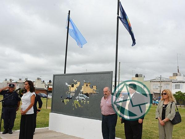 Actos conmemorativos en Berisso a 36 años de la Gesta de Malvinas