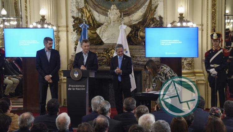 Provincia suscribió el "Compromiso Federal para la Modernización del Estado”