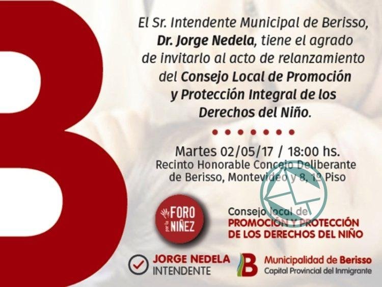 Relanzamiento del Consejo Local de Promoción y Protección Integral de los Derechos del Niño