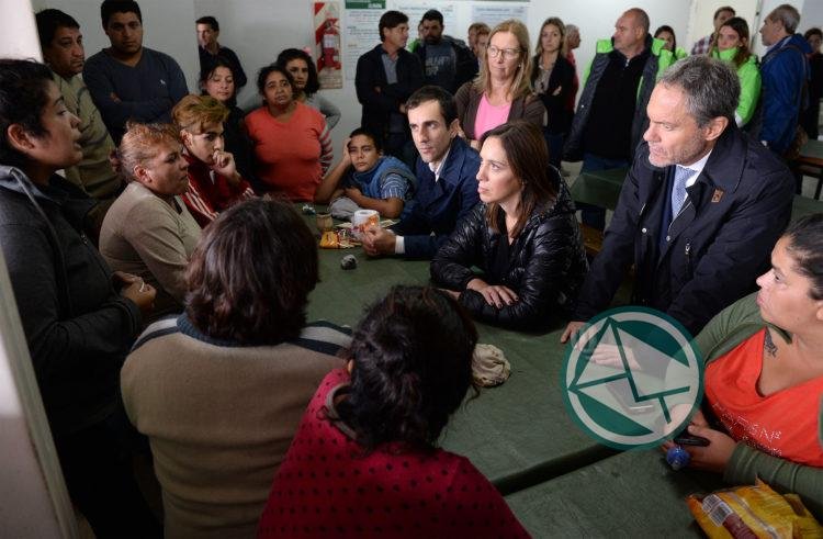 Operativo de Provincia en las zonas inundadas