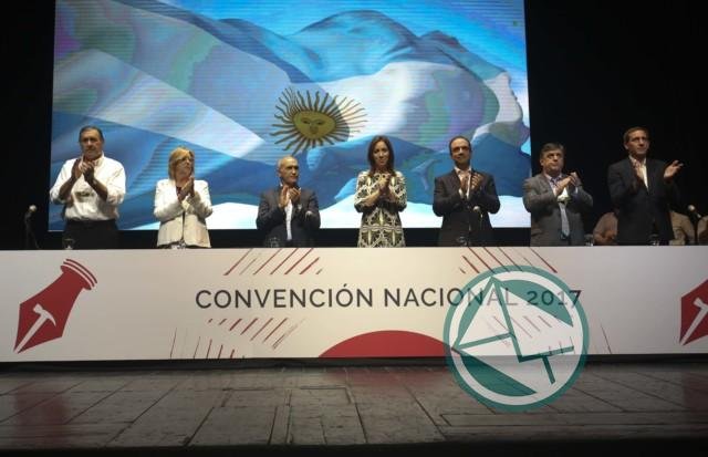 Vidal en la Convención Nacional de la Unión Cívica Radical realizada en La Plata Vidal en la Convención Nacional de la Unión Cívica Radical realizada en La Plata