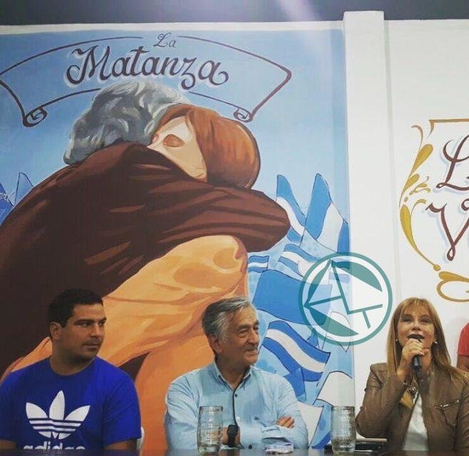 Alberto Rodríguez Saá y Verónica Magario en el Ateneo Néstor Kirchner de San Justo