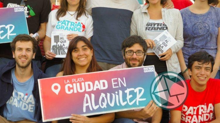 “Ciudad en Alquiler”: Patria Grande lanzó una campaña sobre la vivienda en La Plata