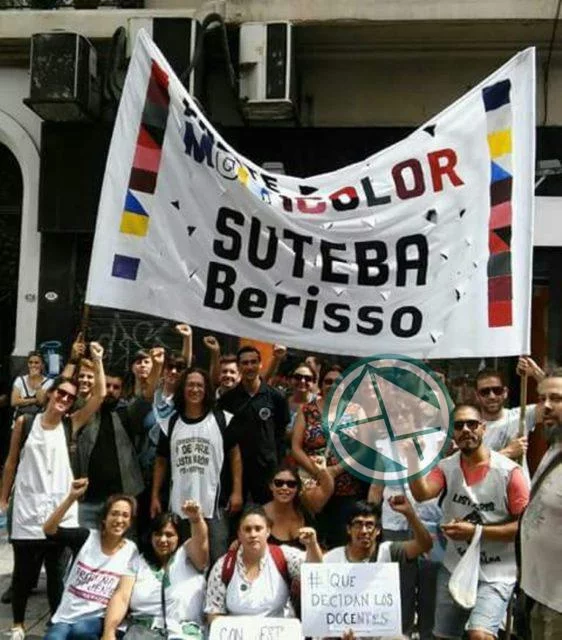 Presentación de la Lista Multiculor de Berisso para la elecciones en Suteba
