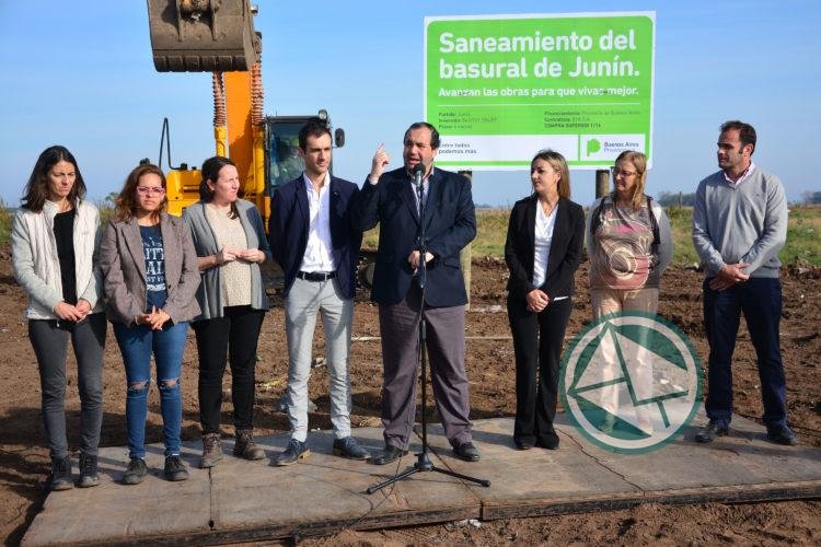 Se inició la obra que pondrá fin al basural a cielo abierto en Junín