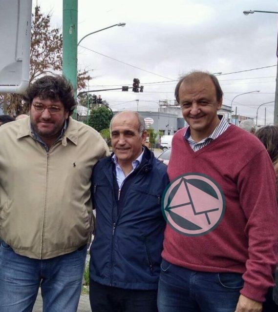 Timbreo de Cambiemos Ensenada con Salvador y Avelluto