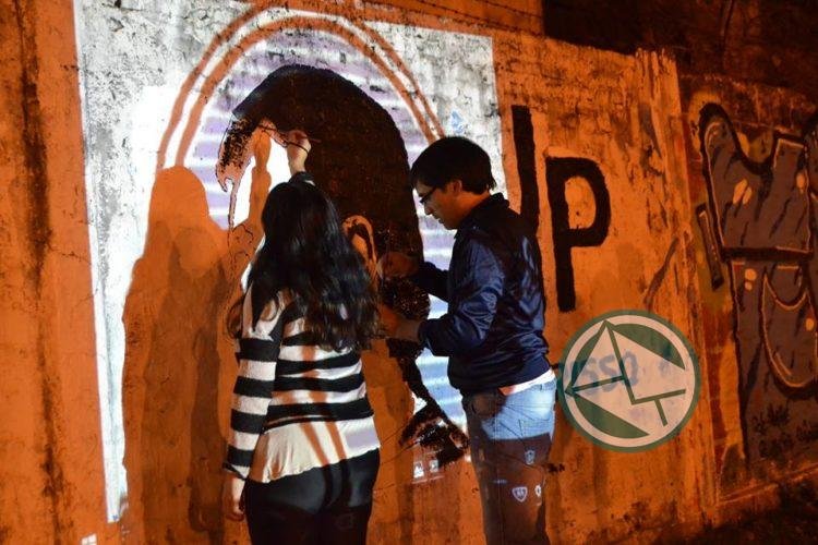 Se restauraron los murales de Kirchner y Bajcic en el Parque Cívico