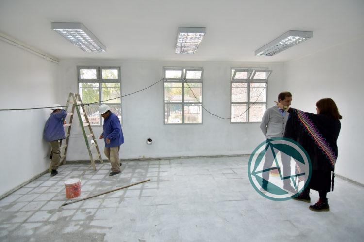 Garro recorrió obras del Fondo Educativo: “Luego de muchos años, el dinero de la educación vuelve a la educación” Garro recorrió obras del Fondo Educativo: “Luego de muchos años, el dinero de la educación vuelve a la educación”