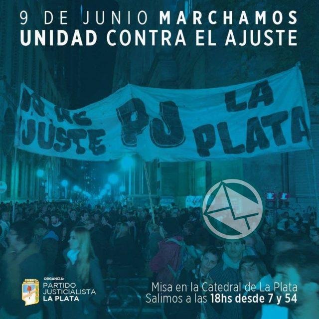 En La Plata se viene la unidad contra el ajuste