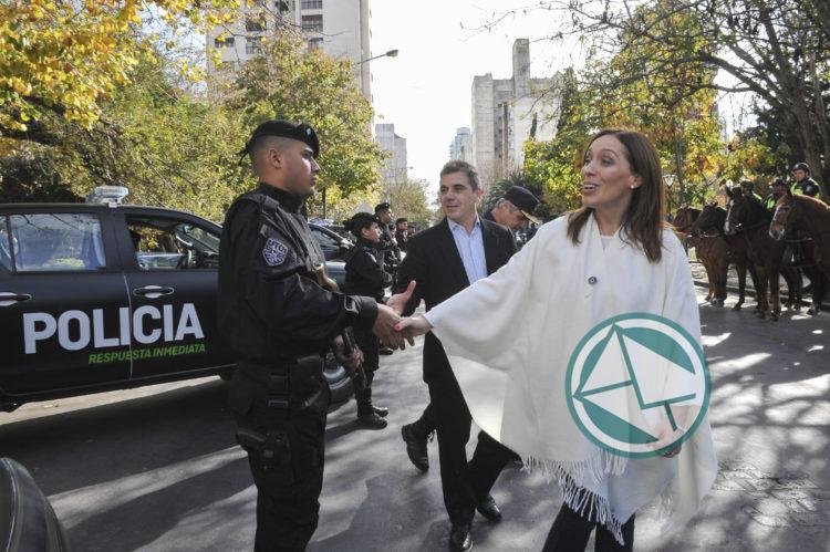 Vidal anunció nuevas medidas de seguridad durante un acto realizado en La Plata