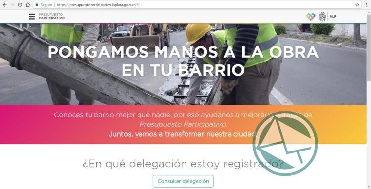 Los Hornos ya pueden elegir por cinco obras del Presupuesto Participativo