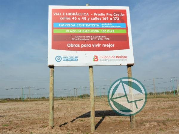 ProCreAr: Se sortearon los beneficiarios para el Barrio Santa Teresita que el Municipio dota de servicios e infraestructura