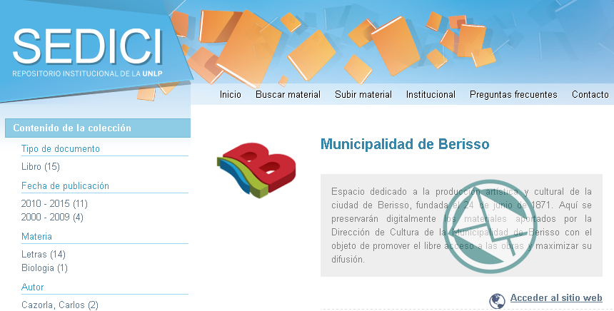 Digitalización de libros de escritores berissenses