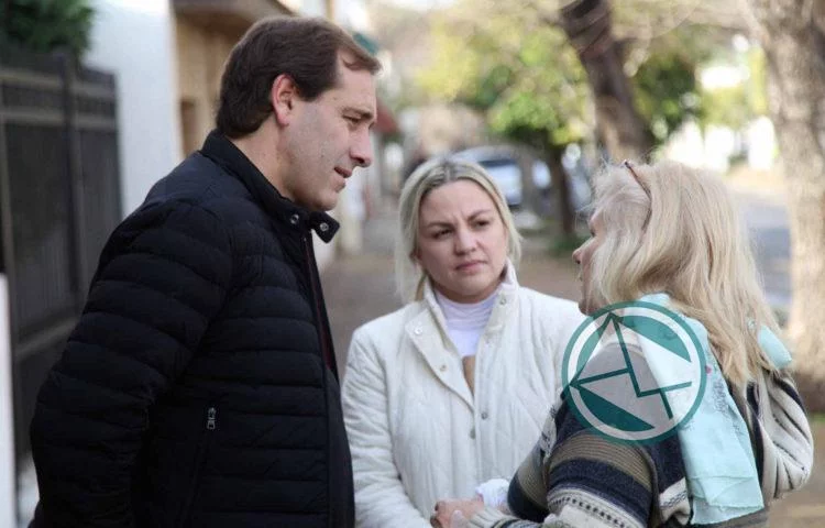 Garro con Píparo tiembrearon juntos mientras el resto de Cambiemos en los barrios de La Plata