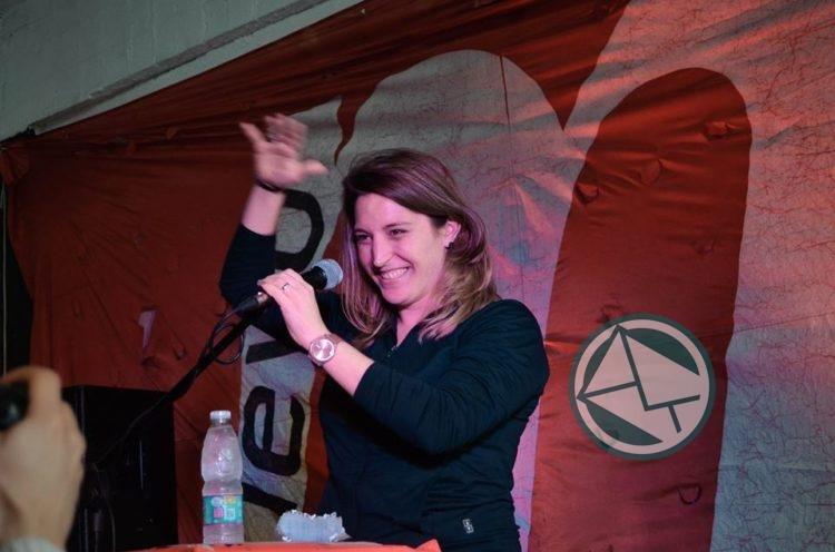 Manuela Castañeira en La Plata: “Macri quiere hacer en Argentina lo que Temer hace en Brasil”