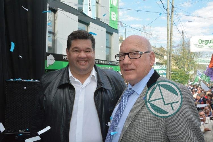 Nedela participó de la inauguración de la nueva sede de la Federación de Sindicatos de Trabajadores Municipales de la Provincia
